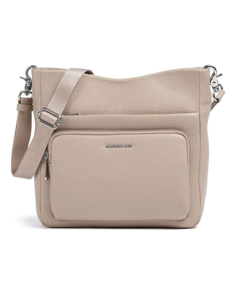 Mandarina Duck Umhängetasche Mellow Leather in beige Beige