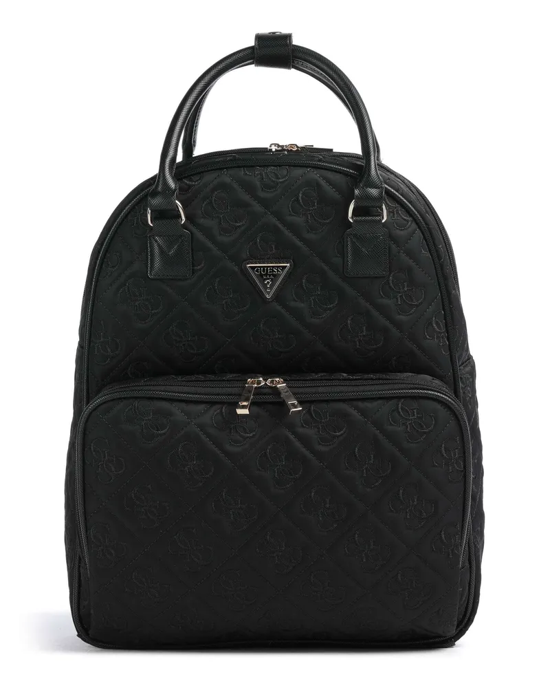 Guess Rucksack Adelasia in schwarz Schwarz