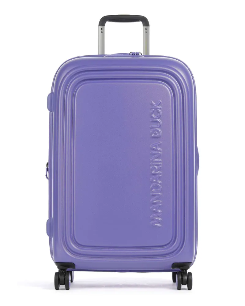 Mandarina Duck 4-Rollen Trolley Logoduck+ in violett Violett