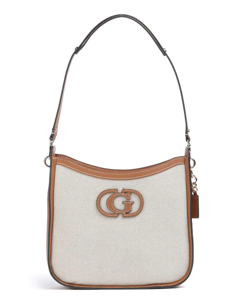 Guess Schultertasche Sebina in beige Beige