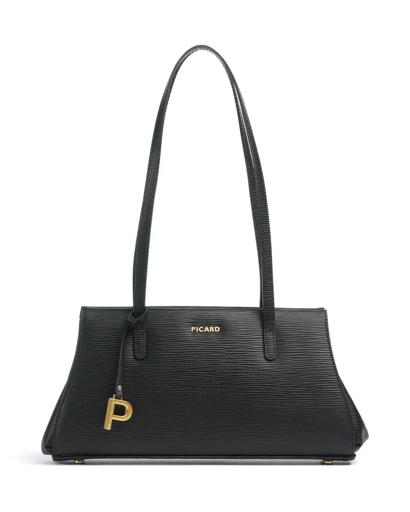 Picard Schultertasche Calais in schwarz Schwarz