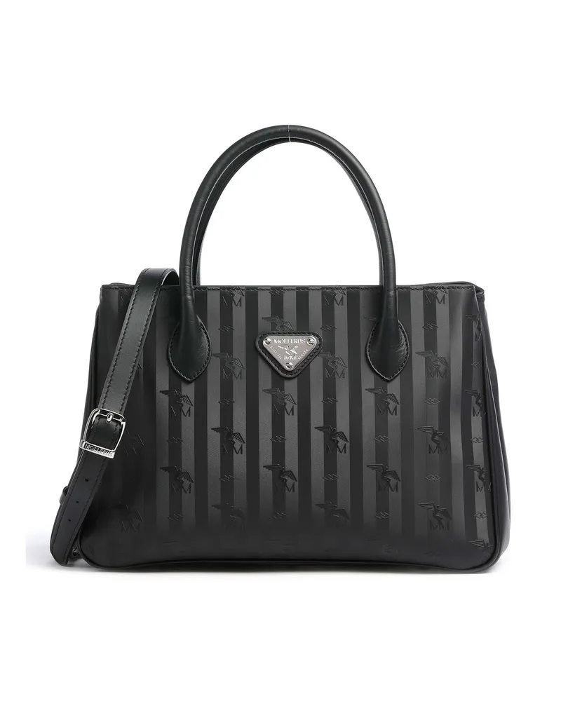 Maison Mollerus Handtasche Vinerus Donat in schwarz Schwarz