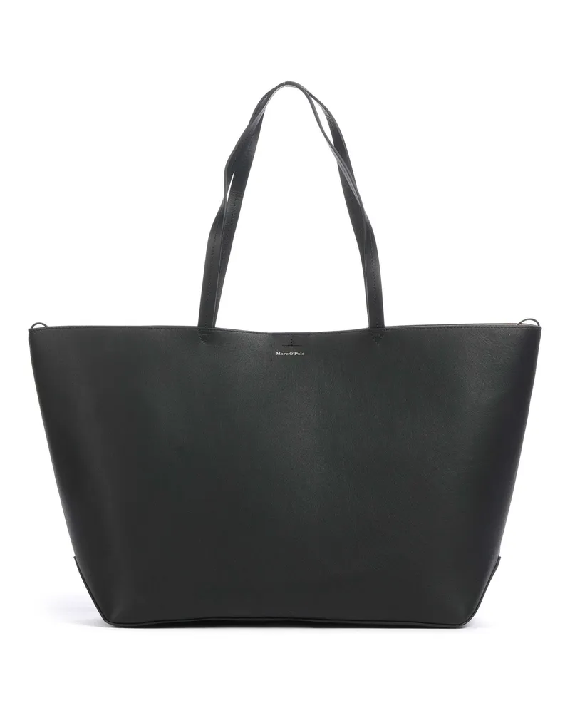 Marc O'Polo Shopper Pija in schwarz Schwarz