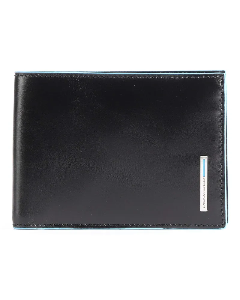 Piquadro Geldbörse Blue Square RFID in schwarz Schwarz