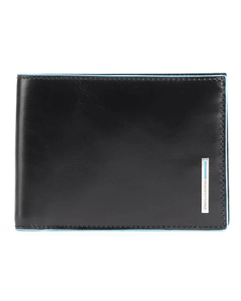 Piquadro Blue Square Rfid Geldbörse schwarz Schwarz