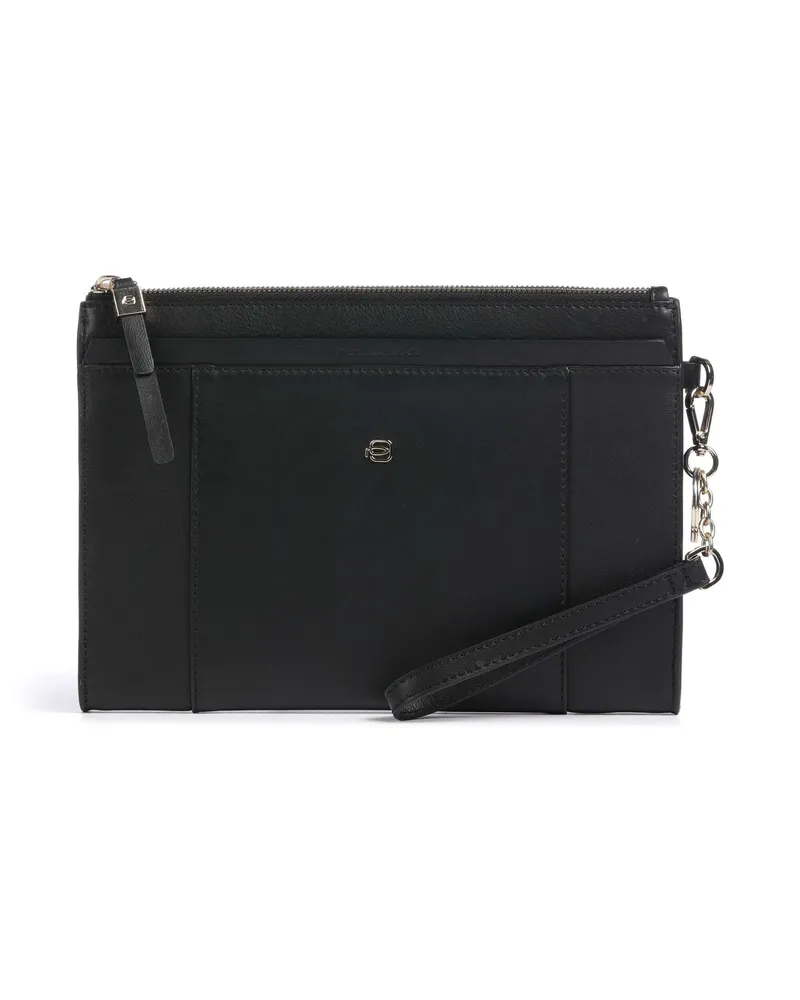 Piquadro Clutch Ashley in schwarz Schwarz