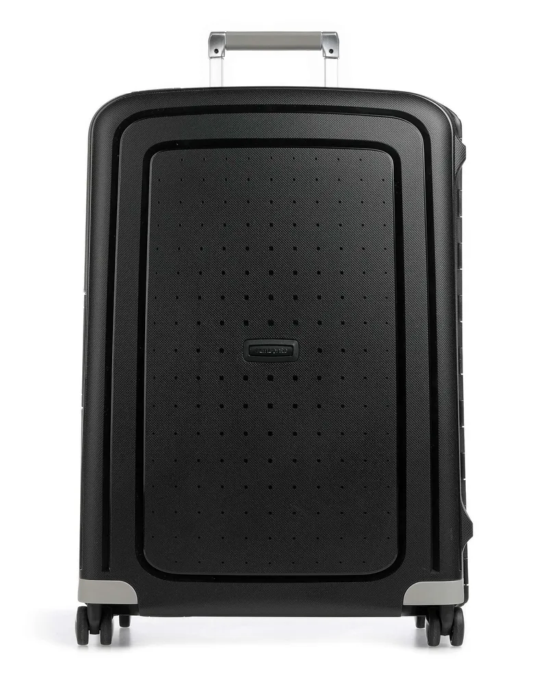 Samsonite 4-Rollen Trolley SCure in schwarz Schwarz