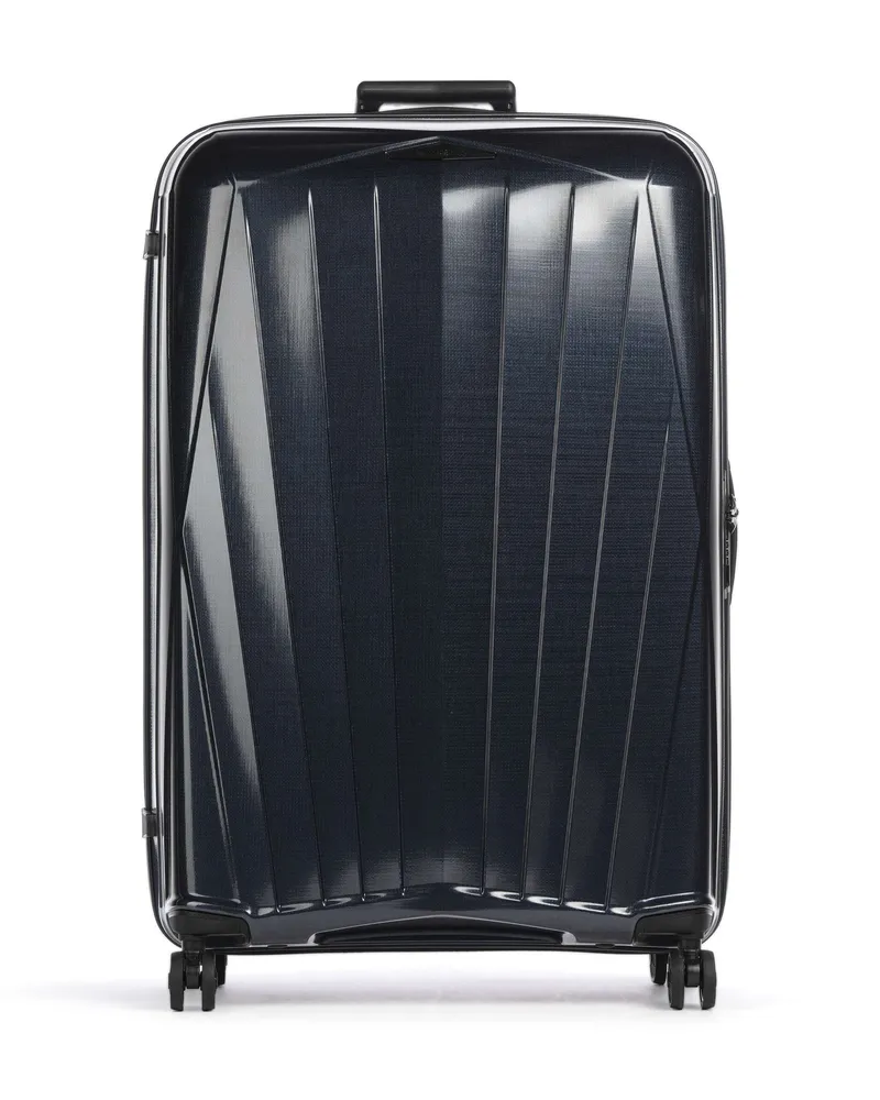 Samsonite 4-Rollen Trolley Major-Lite in blau Blau