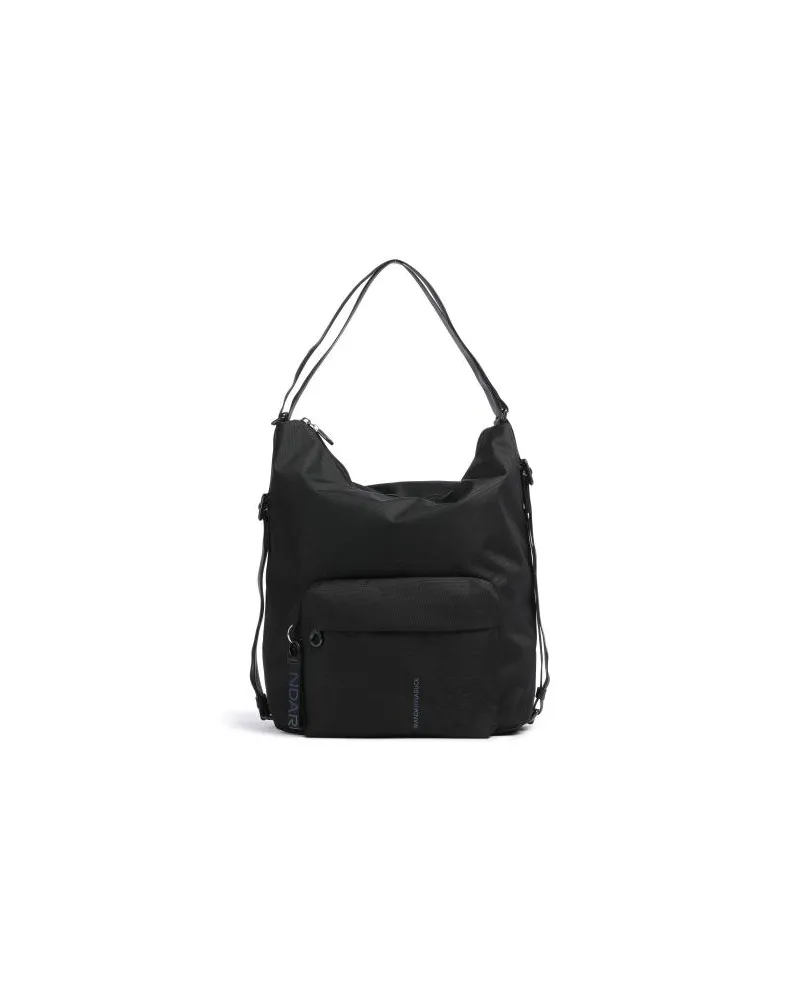 Mandarina Duck Rucksack-Tasche schwarz Schwarz