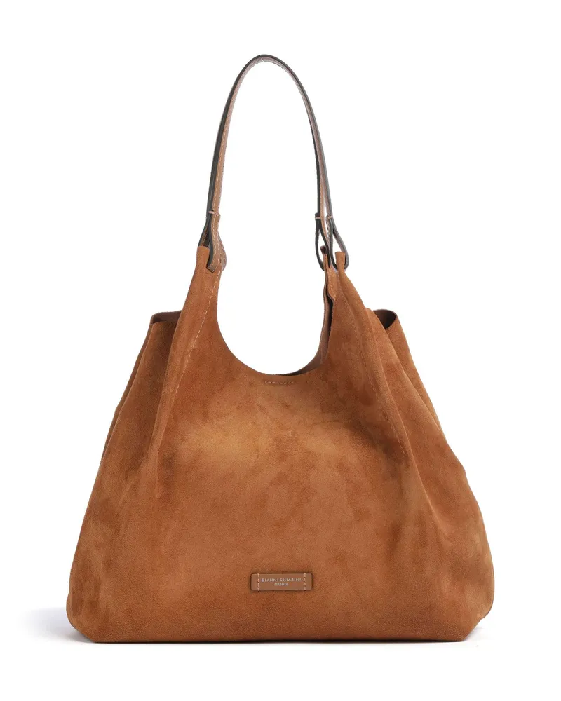 Gianni Chiarini Beuteltasche Dua L in braun Braun