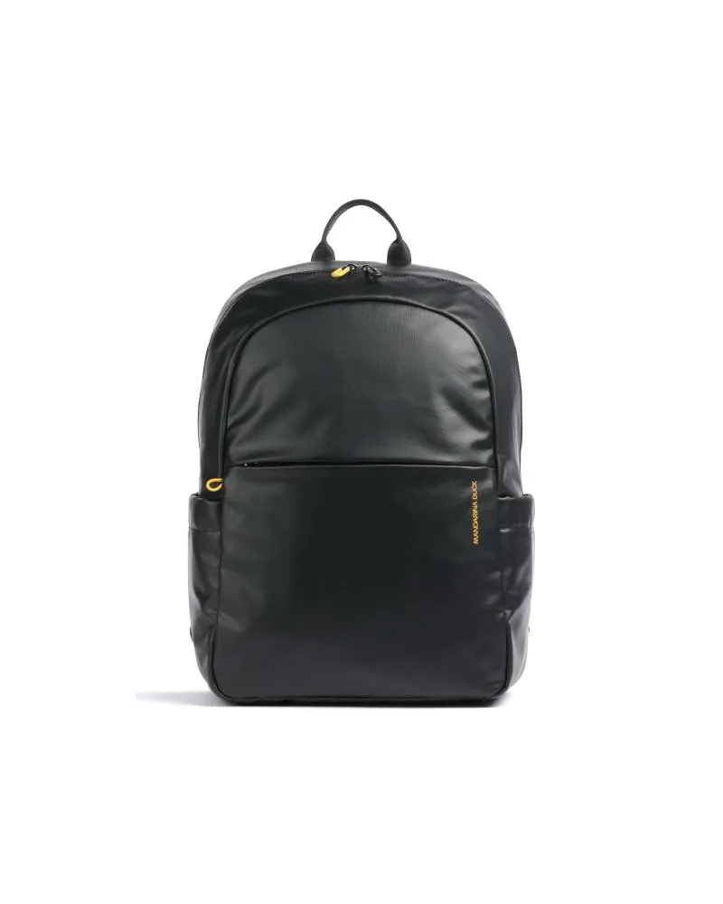 Mandarina Duck Eco Coated Laptop-Rucksack schwarz Schwarz