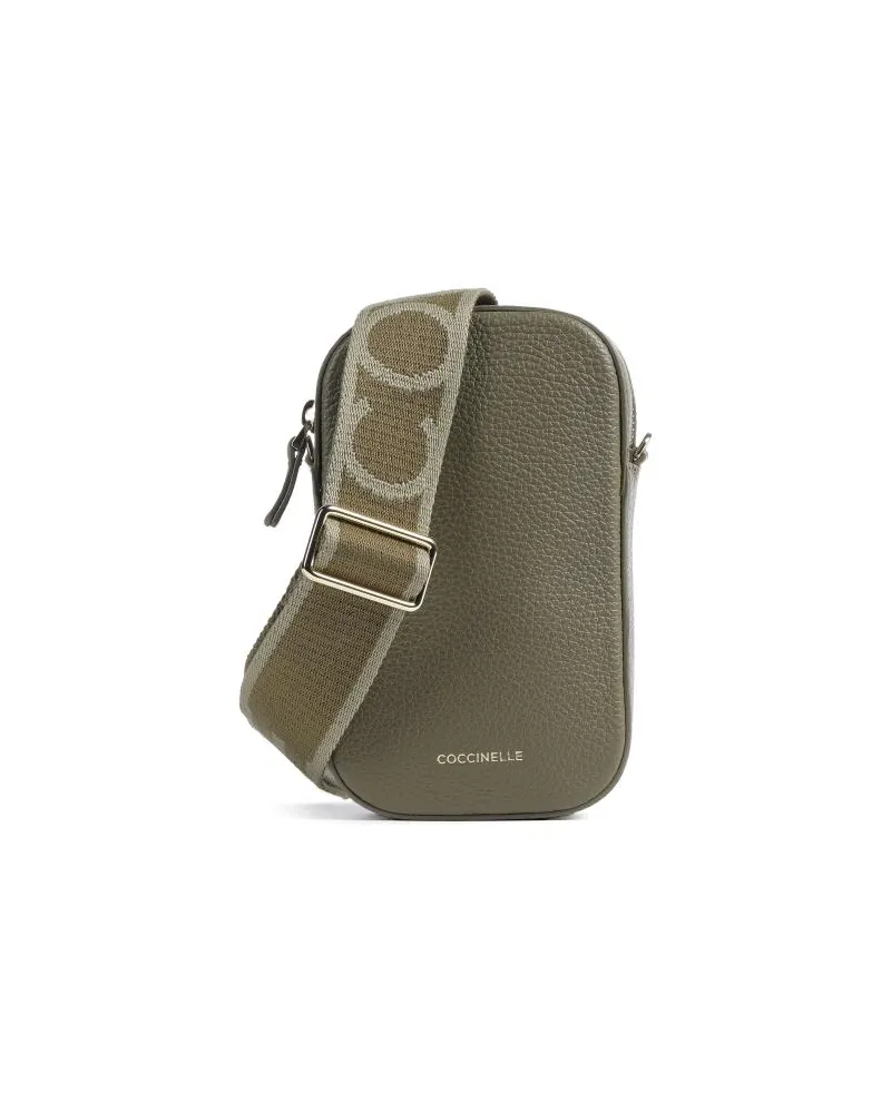 Coccinelle Tebe Handytasche olivgrün Oliv