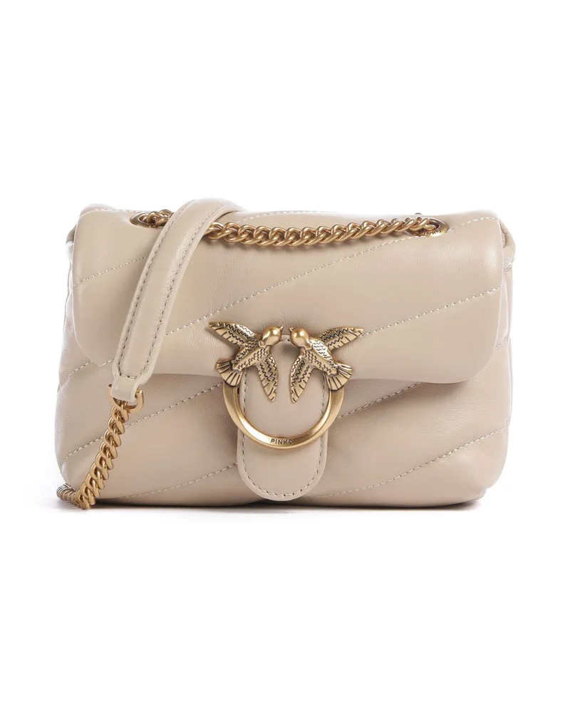 Pinko Schultertasche Love Puff Baby in beige Beige