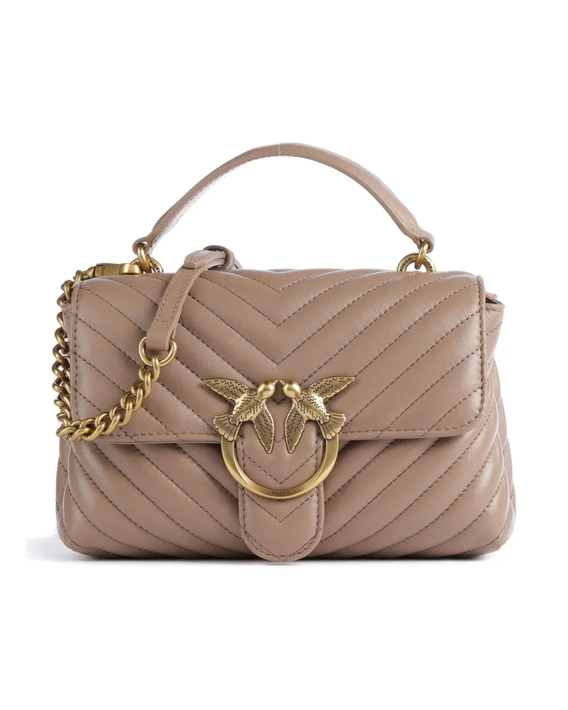 Pinko Handtasche Love Lady Puff Mini in braun Braun
