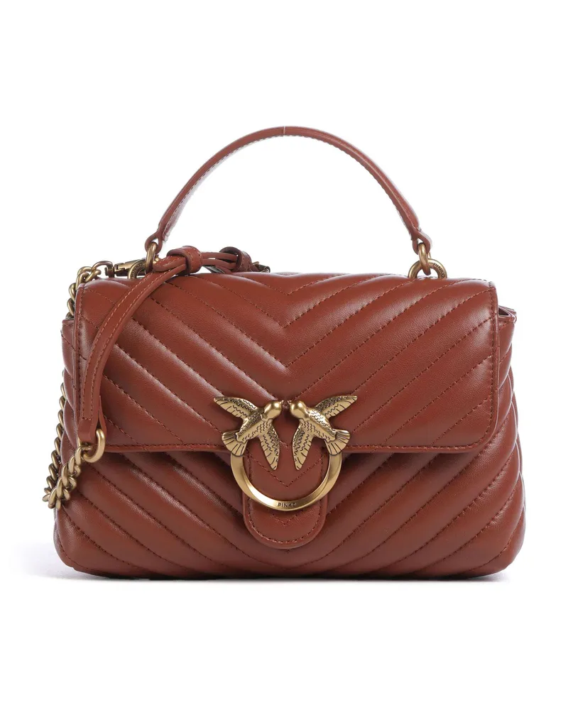 Pinko Handtasche Love Lady Puff Mini in braun Braun