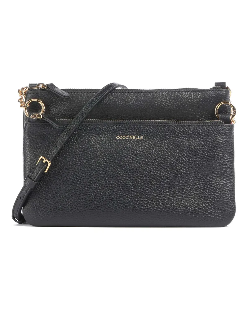 Coccinelle Umhängetasche Yvonne in schwarz Schwarz