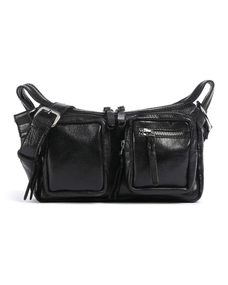 Taschendieb Wien Schultertasche Salvatorgasse 4 in schwarz Schwarz