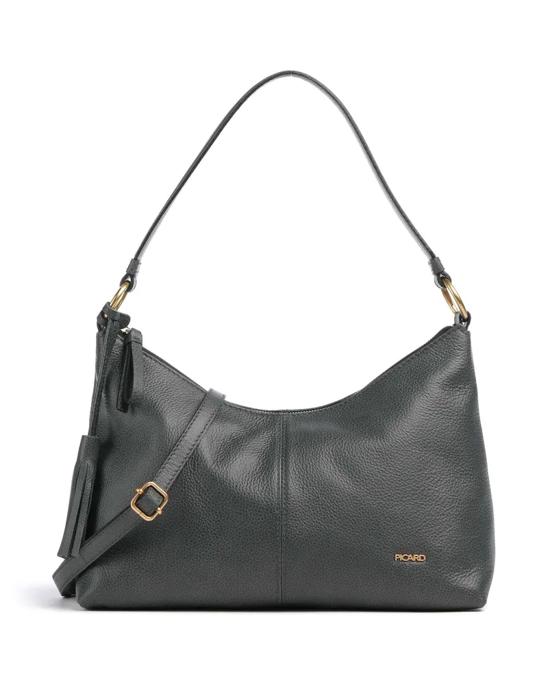 Picard Schultertasche Calico in schwarz Schwarz