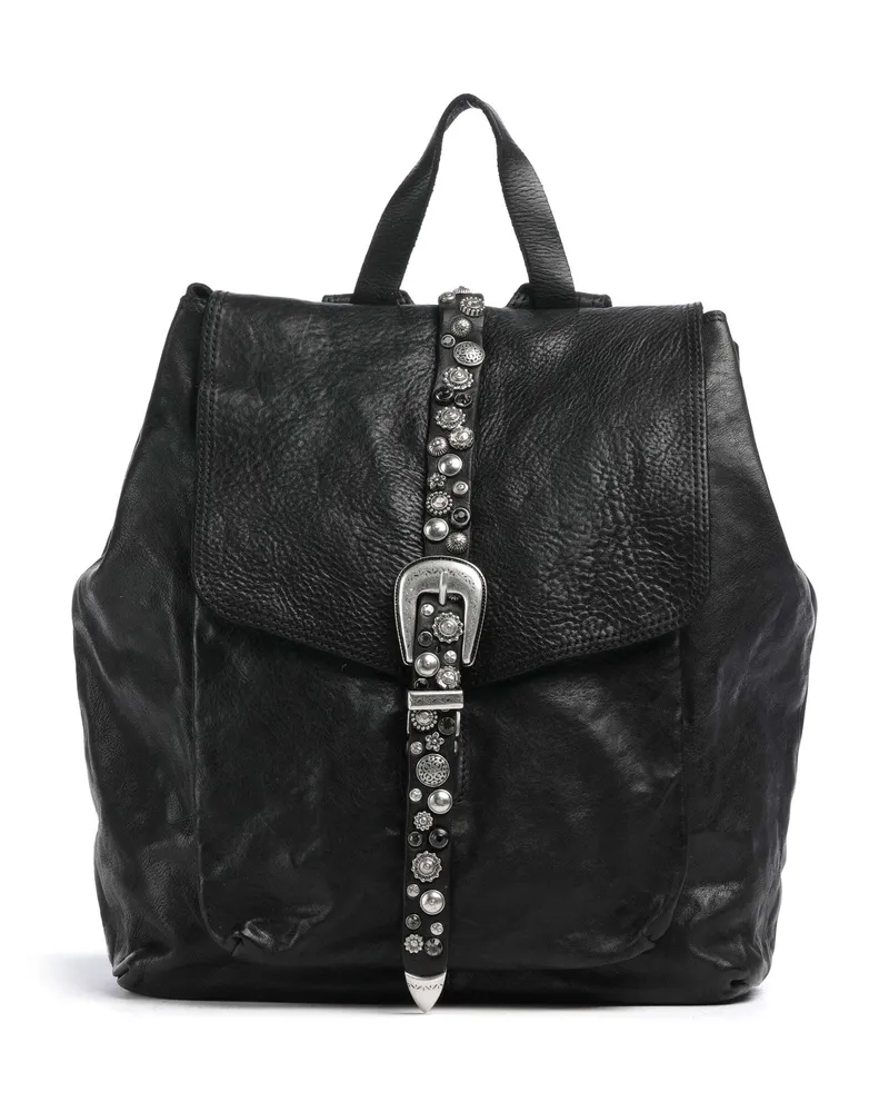 Campomaggi Rucksack in schwarz Schwarz