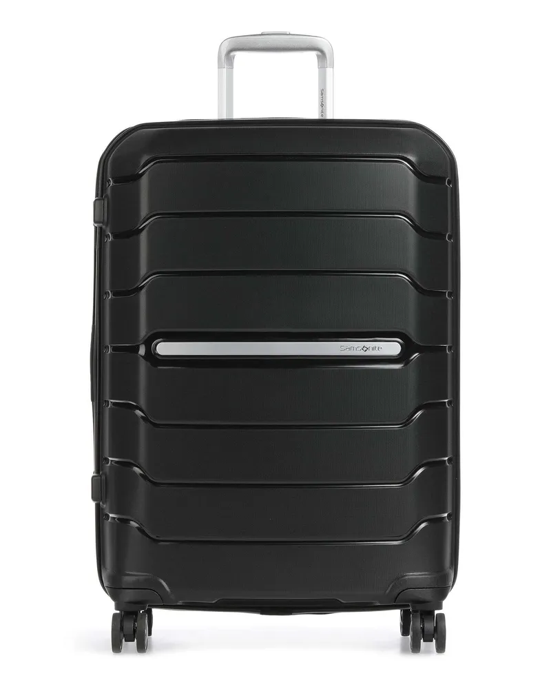 Samsonite 4-Rollen Trolley Flux Exp in schwarz Schwarz