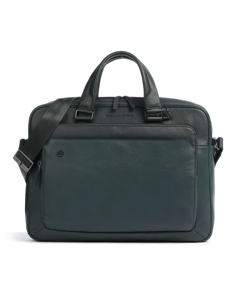 Piquadro Aktentasche Black Square in grün Grün