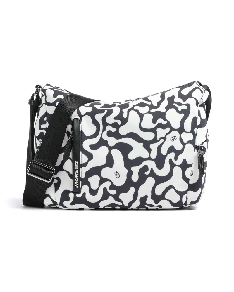 Mandarina Duck Umhängetasche Hunter Moire in weiß Weiß