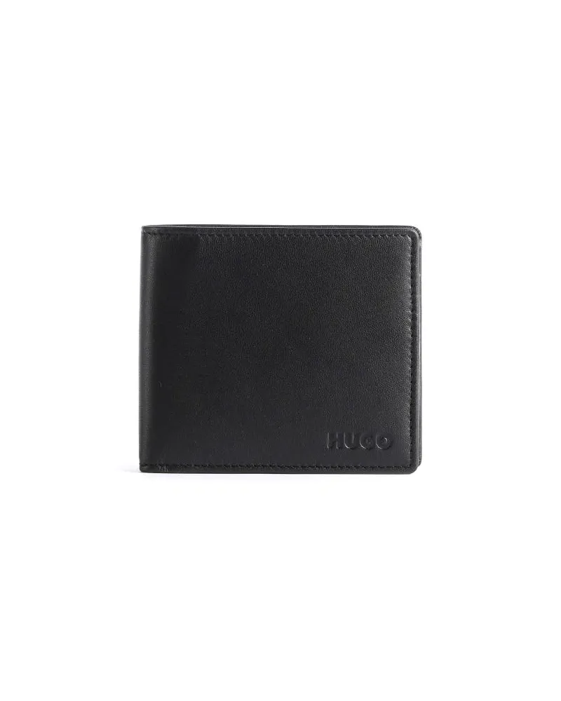 HUGO BOSS Subway Geldbörse schwarz Schwarz