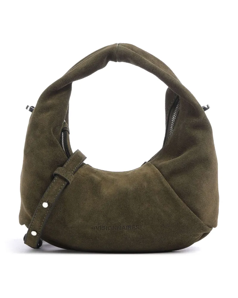 LES VISIONNAIRES Handtasche Greta Essential Cozy Mini in oliv Oliv