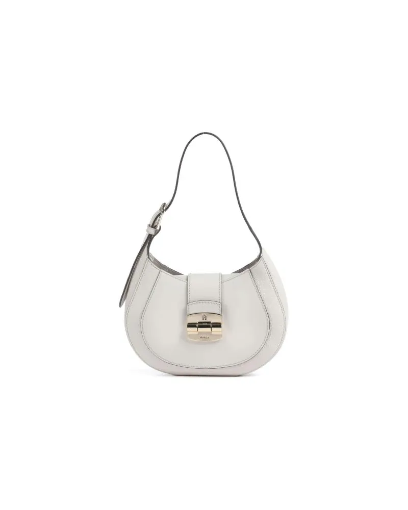Furla Club 2 S Beuteltasche elfenbein Beige