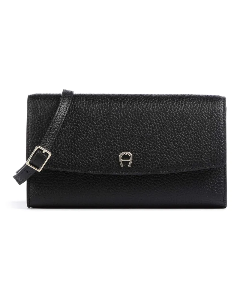 Aigner Geldbörse in schwarz Schwarz