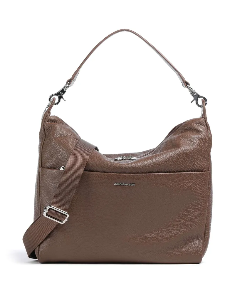 Mandarina Duck Beuteltasche Mellow Leather in braun Braun