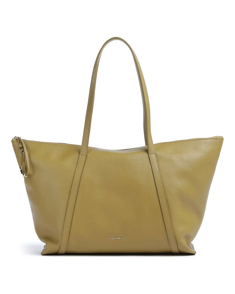 Coccinelle Shopper Nory in oliv Oliv