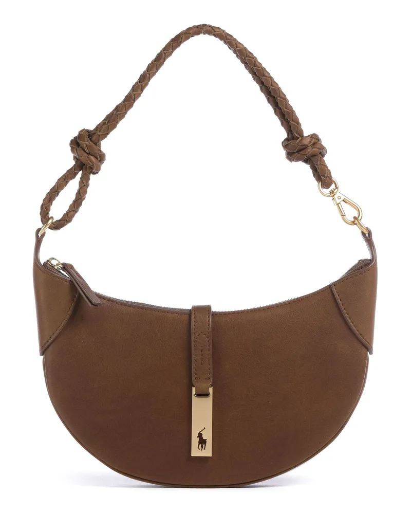 Ralph Lauren Schultertasche ID Collection Small in braun Braun