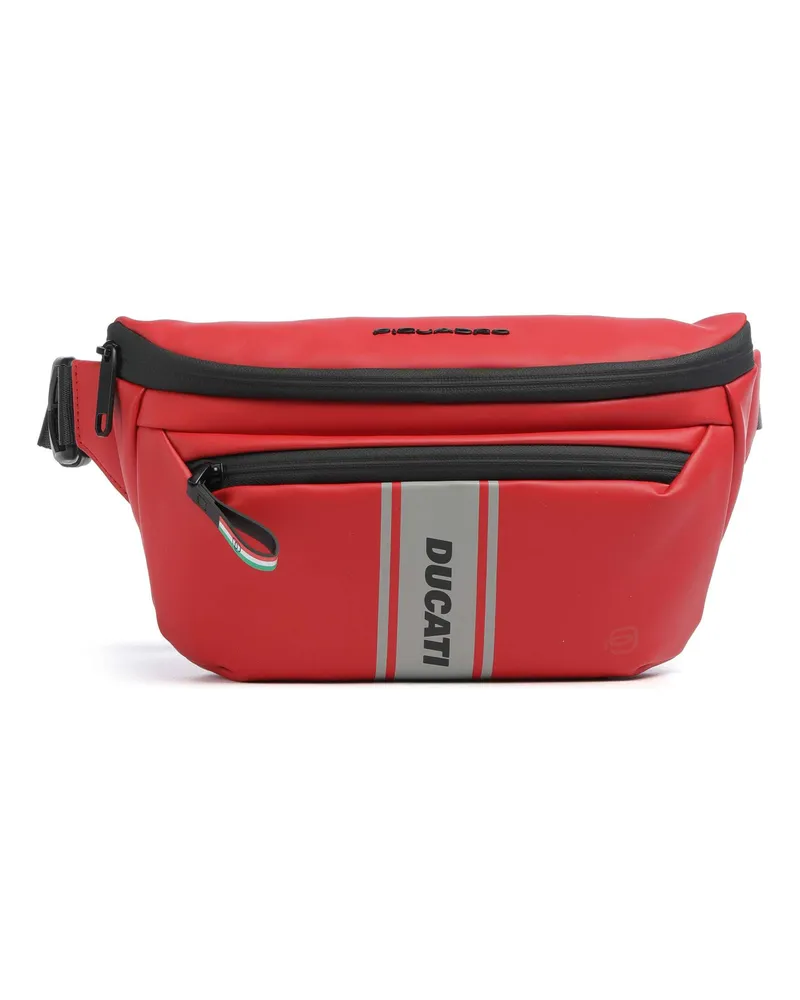 Piquadro Gürteltasche Ducati C2OWD in rot Rot