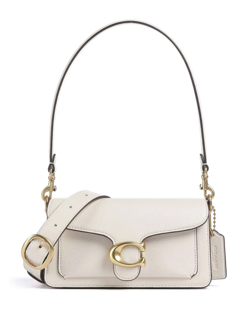 Coach Schultertasche Tabby 20 in elfenbein Beige
