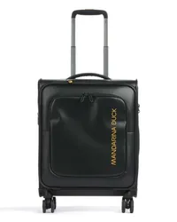 Mandarina Duck Eco Coated 4-Rollen Trolley schwarz Schwarz