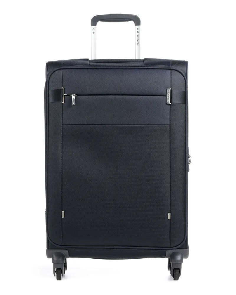 Samsonite 4-Rollen Trolley Citybeat in blau Blau