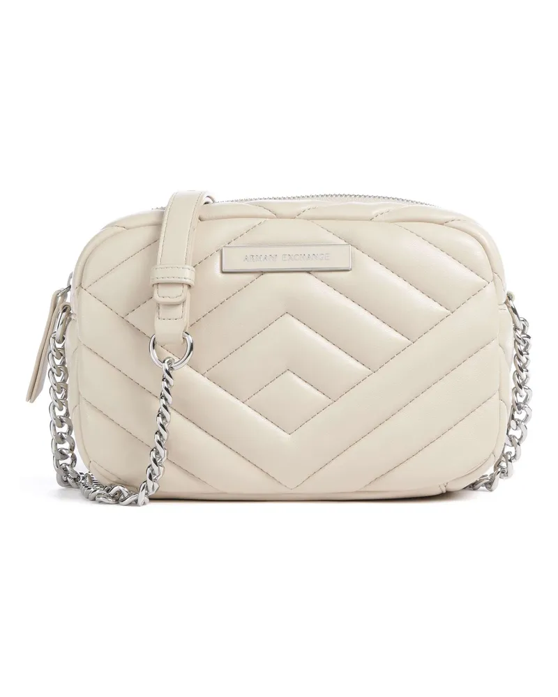 Armani Exchange Umhängetasche Victoria in elfenbein Beige