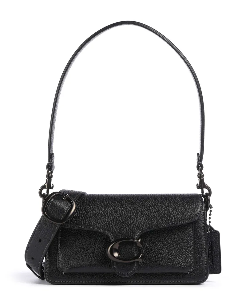 Coach Schultertasche Tabby 20 in schwarz Schwarz