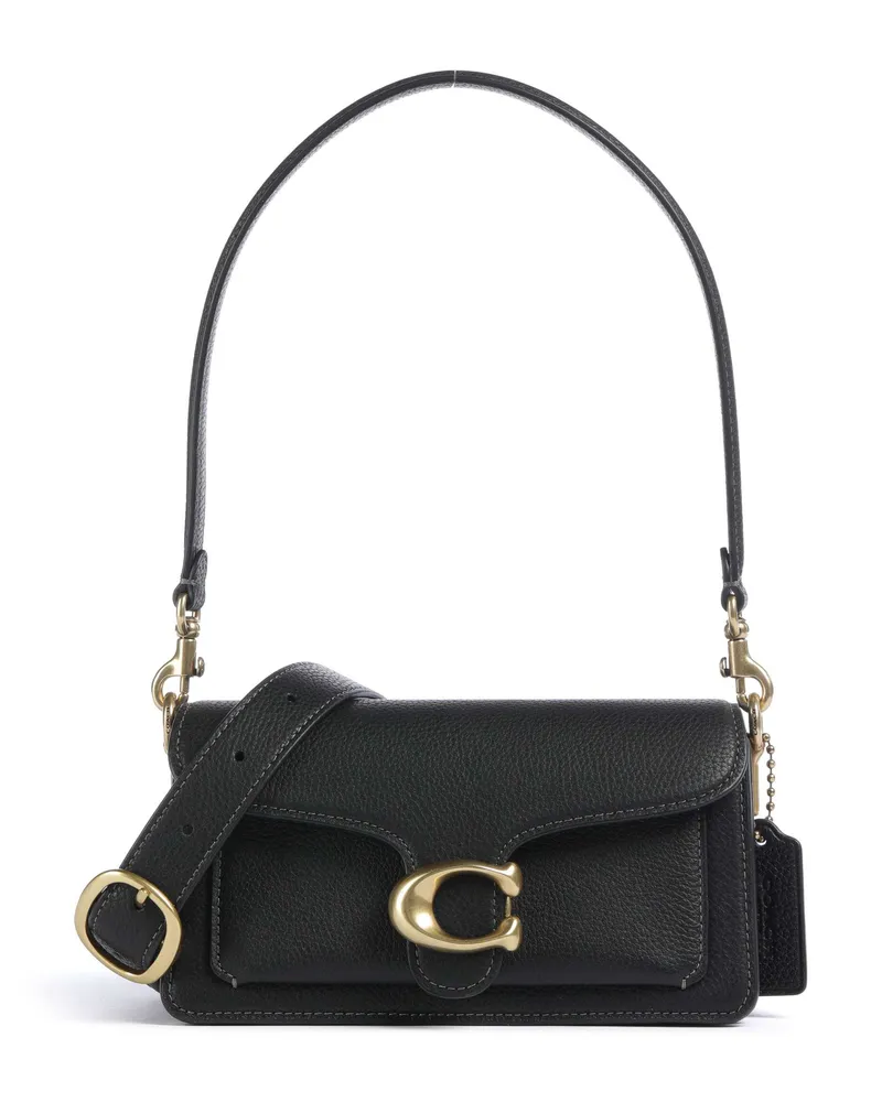 Coach Schultertasche Tabby 20 in schwarz Schwarz