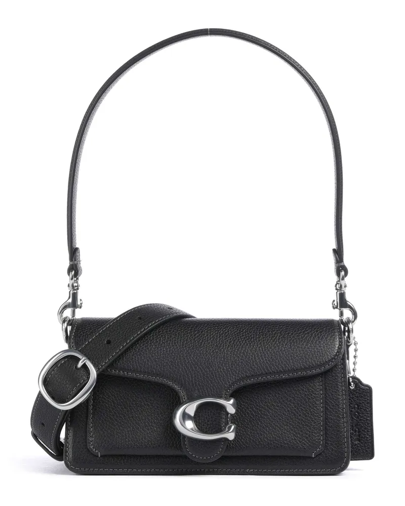 Coach Schultertasche Tabby 20 in schwarz Schwarz
