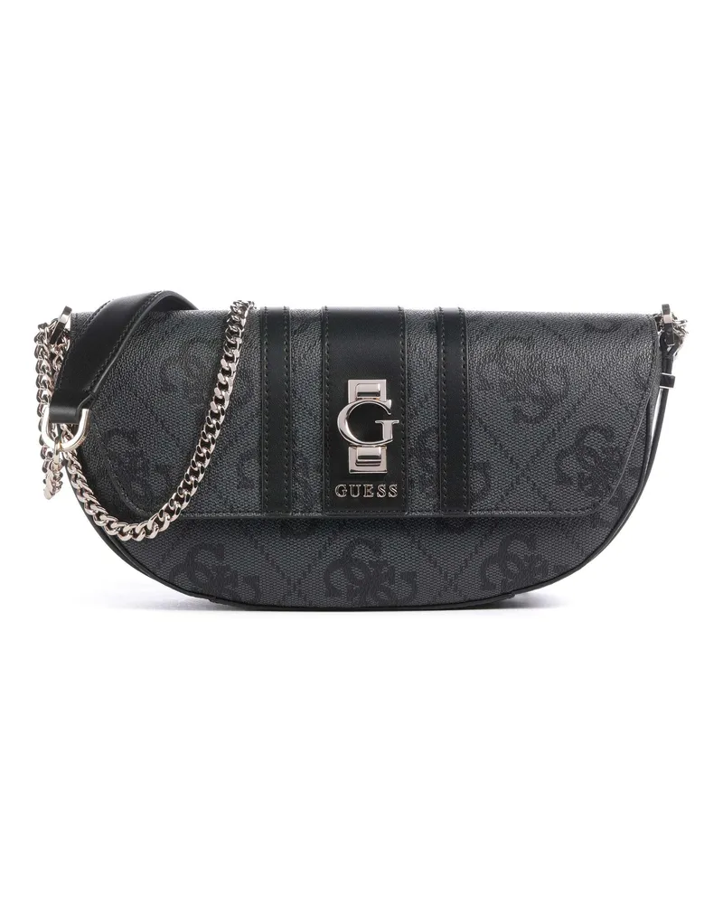 Guess Schultertasche Erenia in schwarz Schwarz