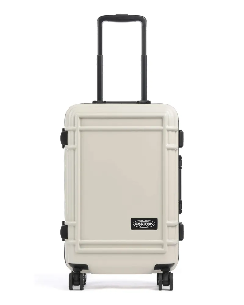 Eastpak 4-Rollen Trolley ResistR Case in elfenbein Beige