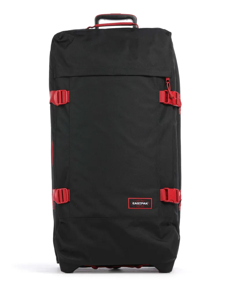 Eastpak Rollenreisetasche Tranverz L in schwarz Schwarz