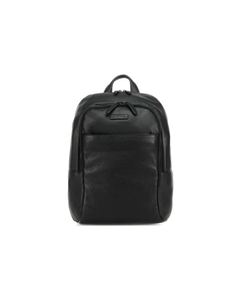 Piquadro Modus Special Laptop-Rucksack schwarz Schwarz
