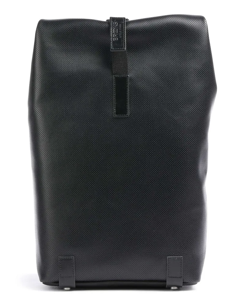 Brooks England Rolltop Rucksack Pickwick Reflective Leather Small in schwarz Schwarz