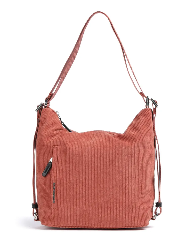Mandarina Duck Rucksack-Tasche Hunter Velvet in rot Rot