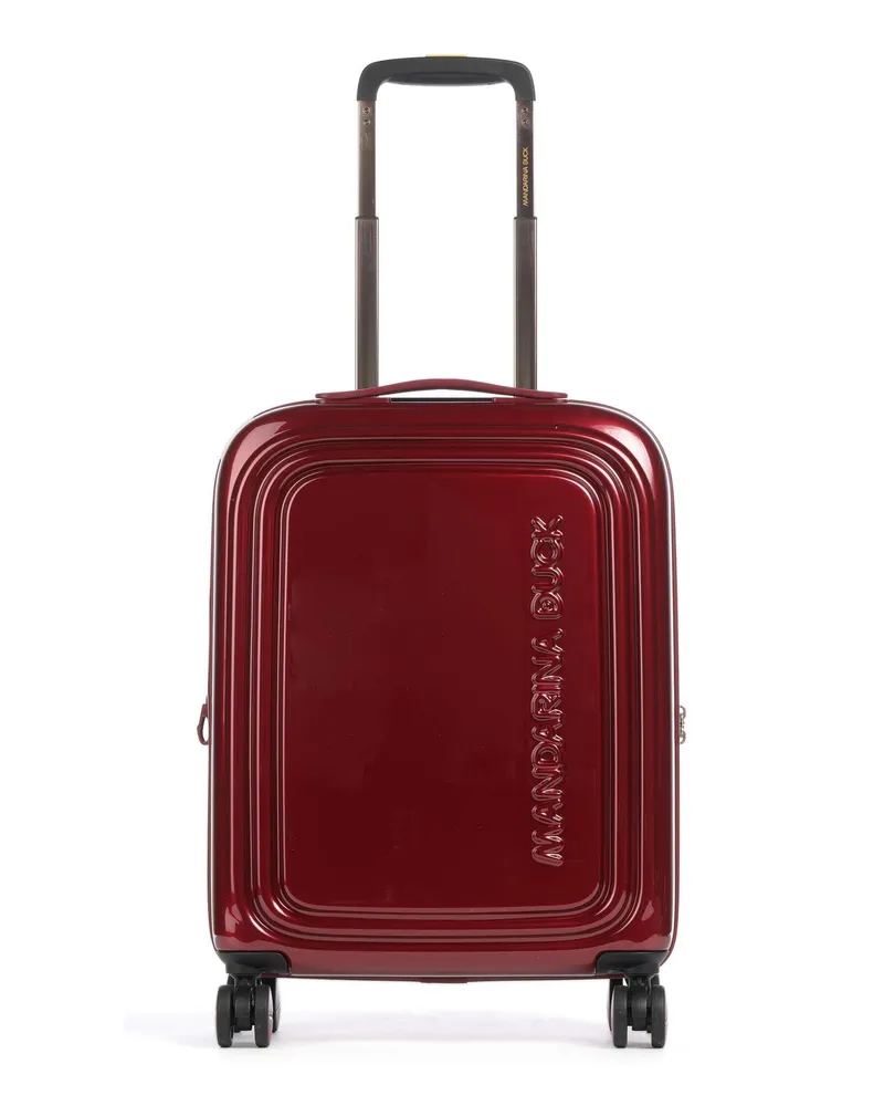 Mandarina Duck 4-Rollen Trolley Logoduck+ Metal in rot Rot