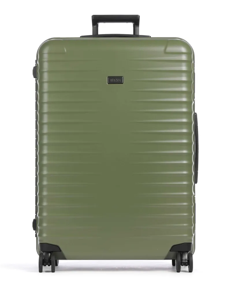 Titan 4-Rollen Trolley Overseas in oliv Oliv