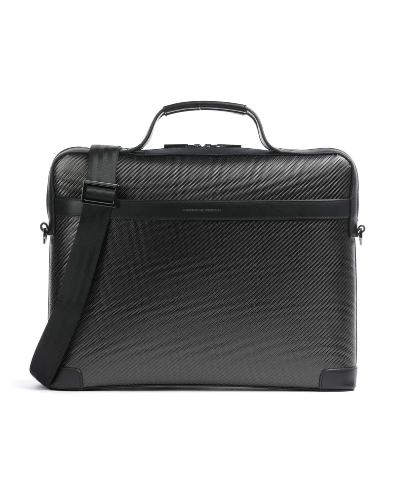 Porsche Design Aktentasche Carbon M in schwarz Schwarz